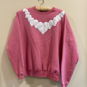 Vintage heart sweatshirt